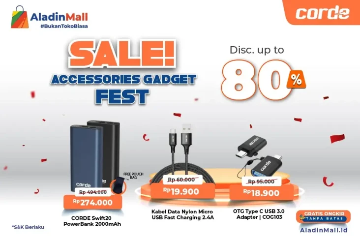 Promo Aksesoris Gadget...