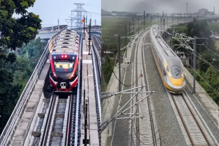 Kereta Cepat dan LRT...