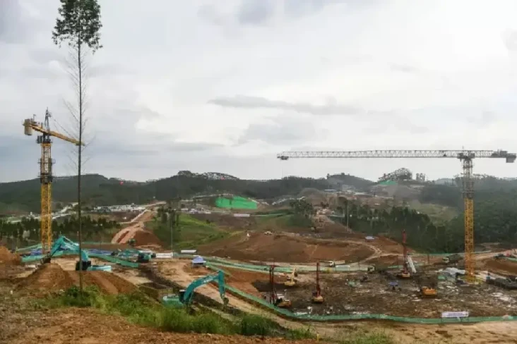 Ini Progres Pembangunan...