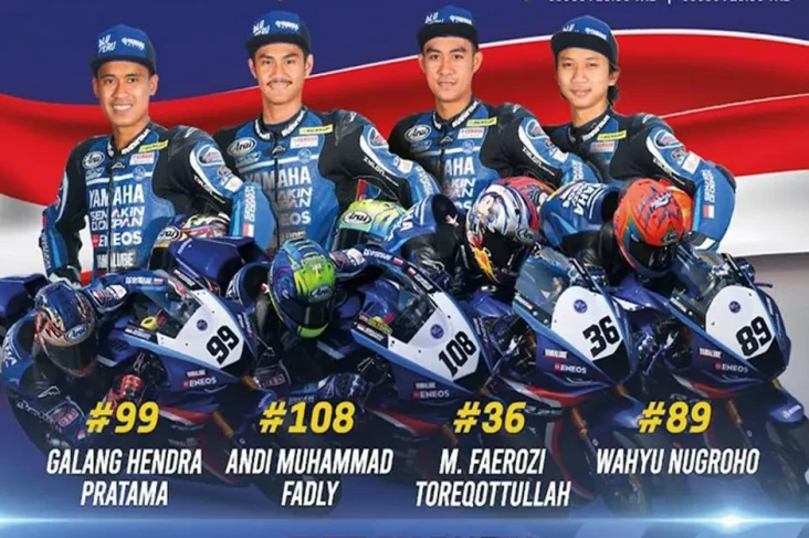 Tim Yamaha Racing Indonesia...