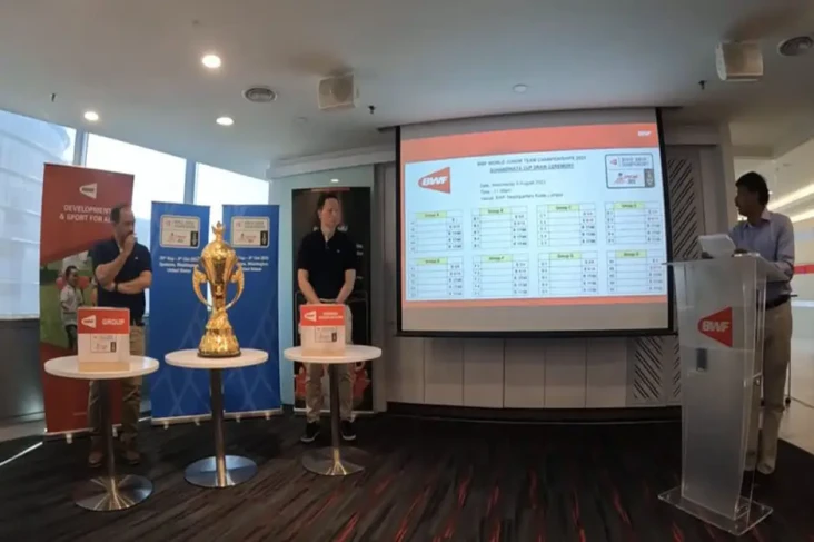 Drawing BWF World Junior...