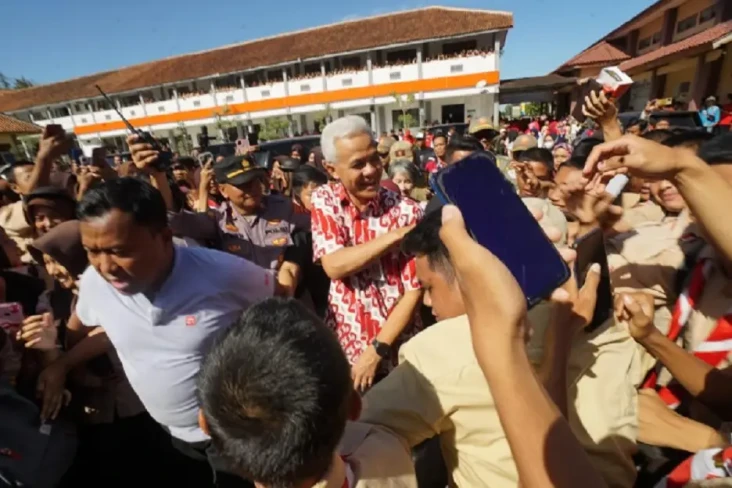 Ganjar di Mata Pelajar...