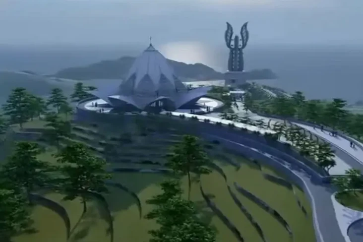 Resmikan Menara Kujang...