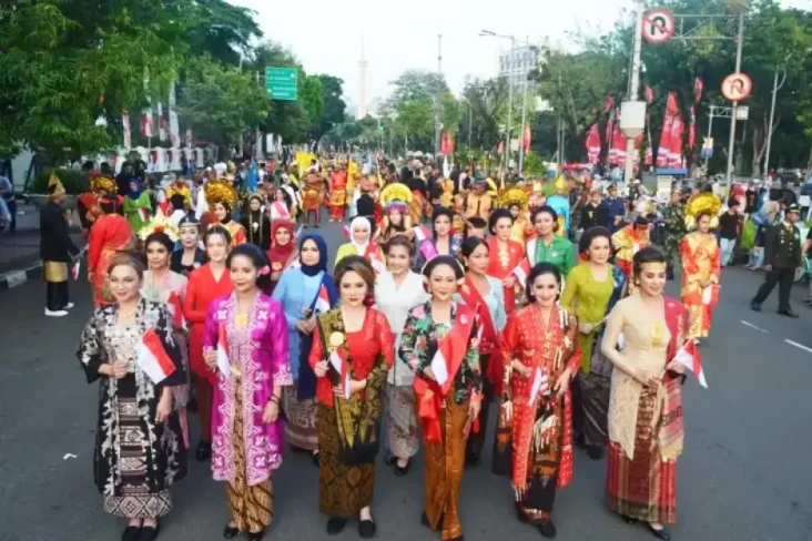 HUT Ke-78 RI, Jakarta...