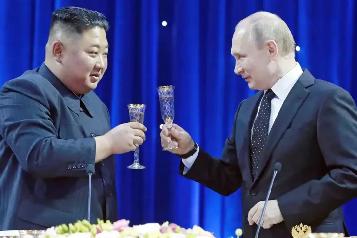 Kim Jong-un dan Vladimir...