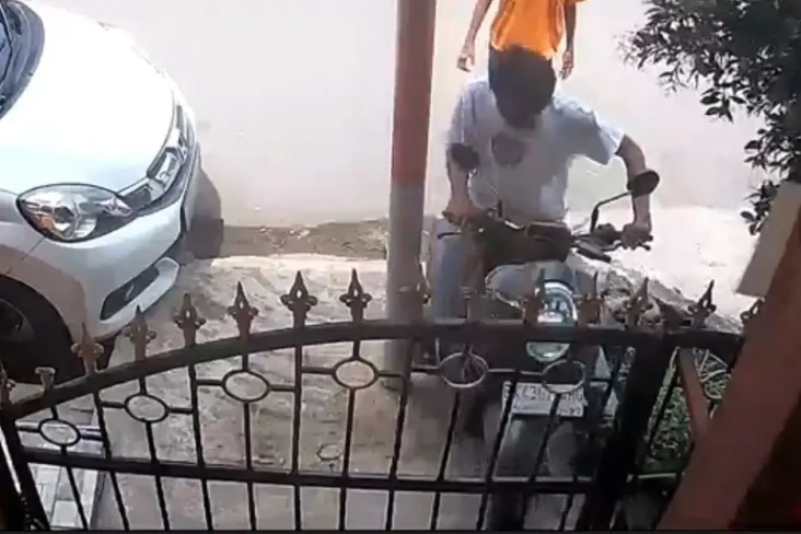 Suami Curi Motor, Istri...