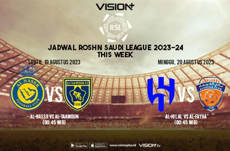 Jadwal Roshn Saudi League...
