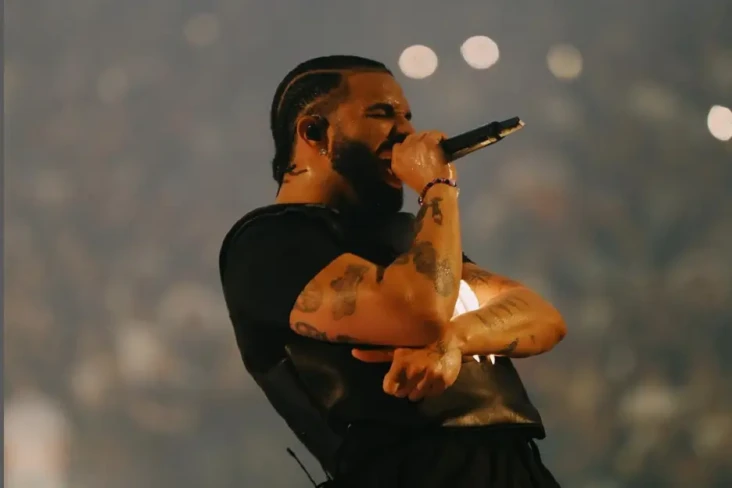 Drake Konser di Los...