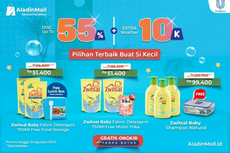 Promo Zwitsal di AladinMall...