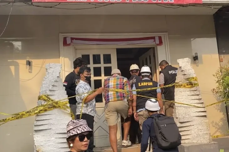 Usai Olah TKP, Puslabfor...