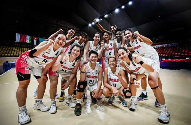 Tim Basket Putri Indonesia...