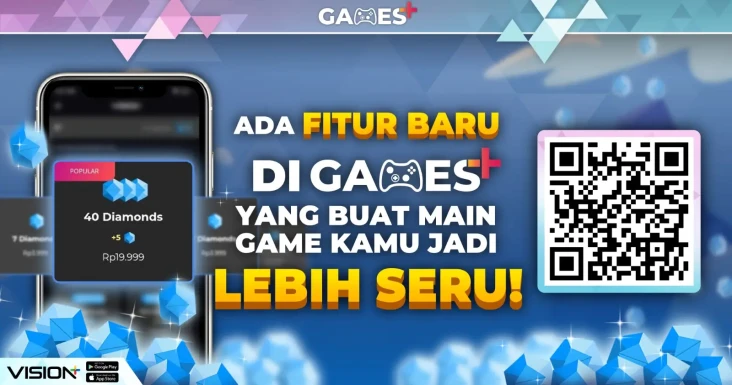 Ada Fitur Baru di Games+...