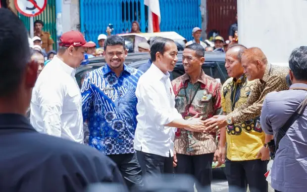 Blusukan di Medan, Presiden...