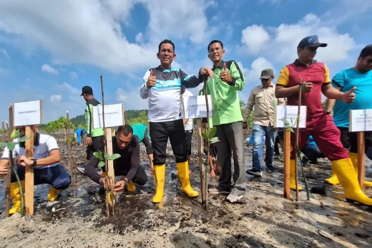 Tanam Mangrove di Pesisir...