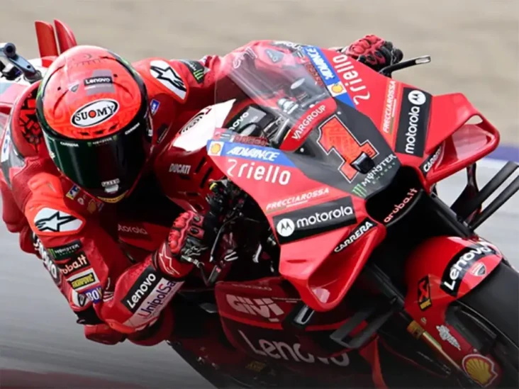 Pembalap Ducati Francesco...