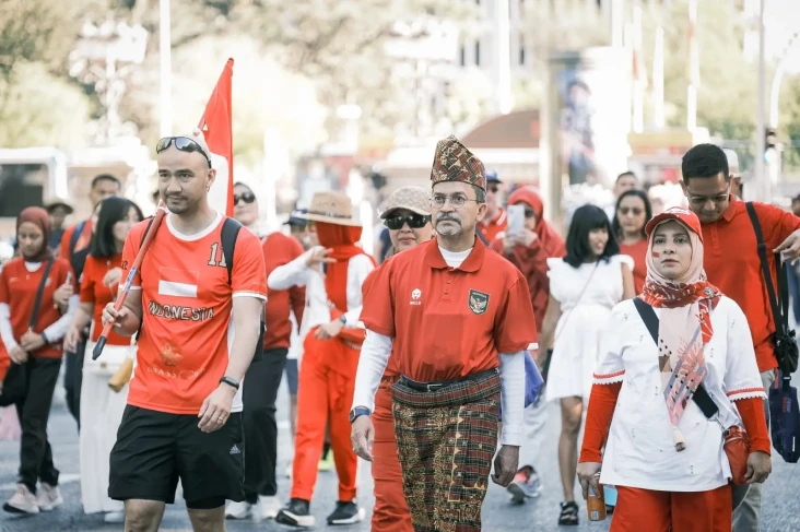Jalan Santai Merah Putih...
