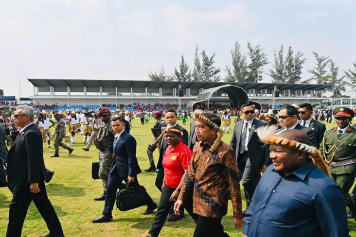 Momen Presiden Jokowi...