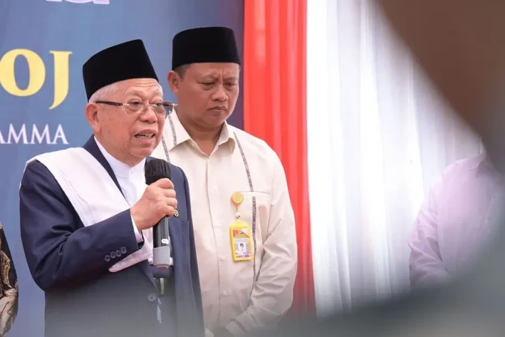 Wapres Maruf Amin: Tidak...