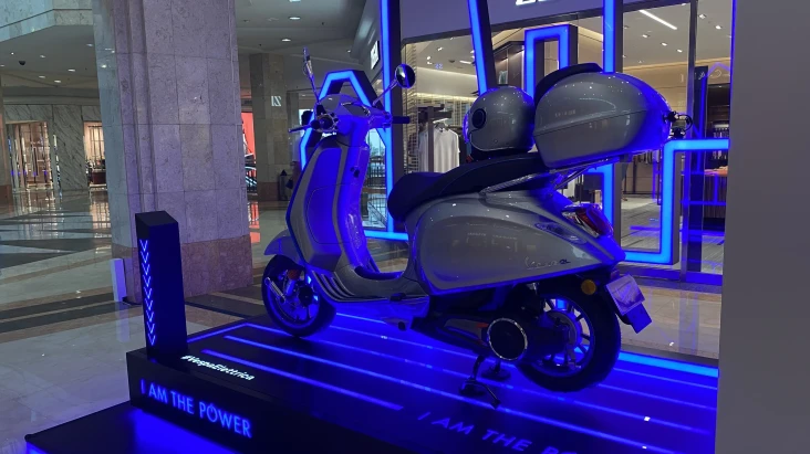 Ingin Tes Vespa Elettrica...