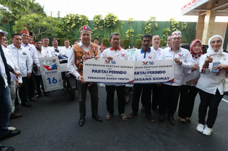 Gerobak Perindo Dorong...