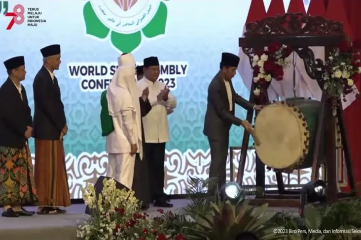 Di Muktamar Sufi, Jokowi...