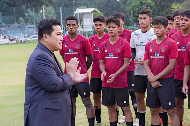 Ketum PSSI Erick Thohir:...