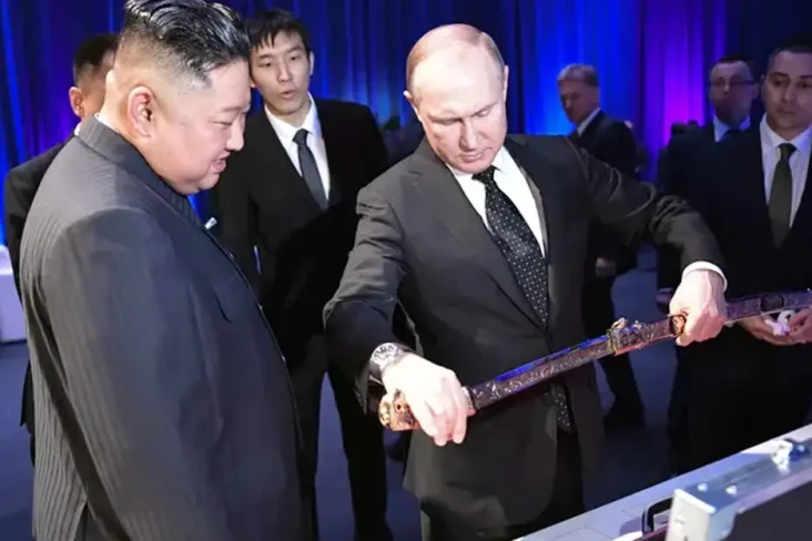 Putin dan Kim Jong-un...