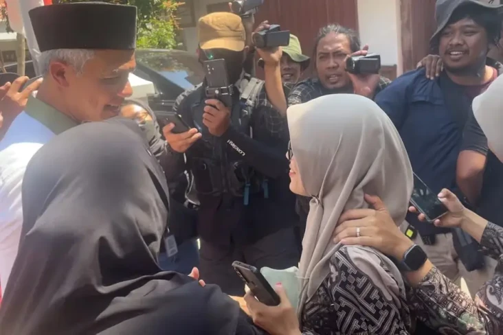 Tingkah Lucu Ganjar...