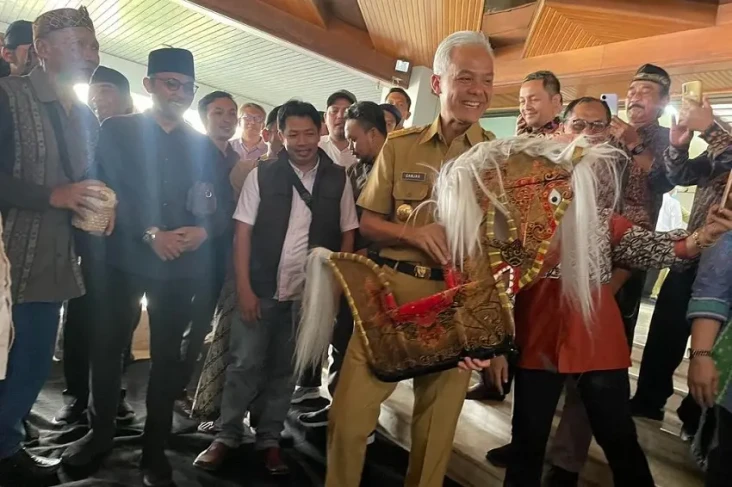 Momen Ganjar Pranowo...