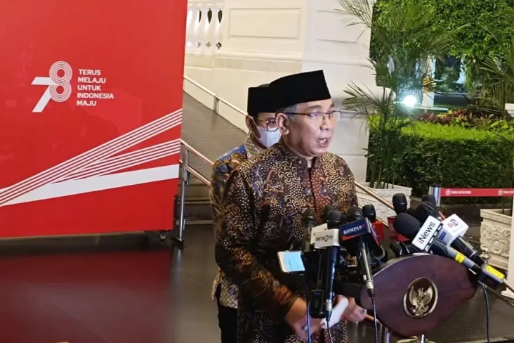 Temui Presiden Jokowi...