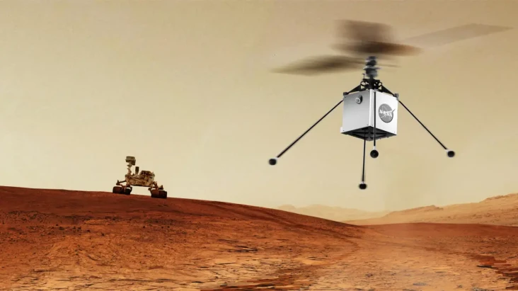 Drone NASA Sudah Terbang...