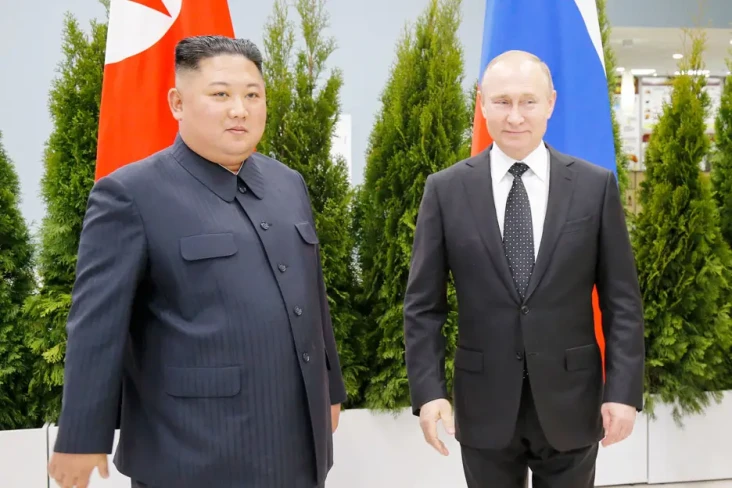 Kim Jong-un dan Vladimir...