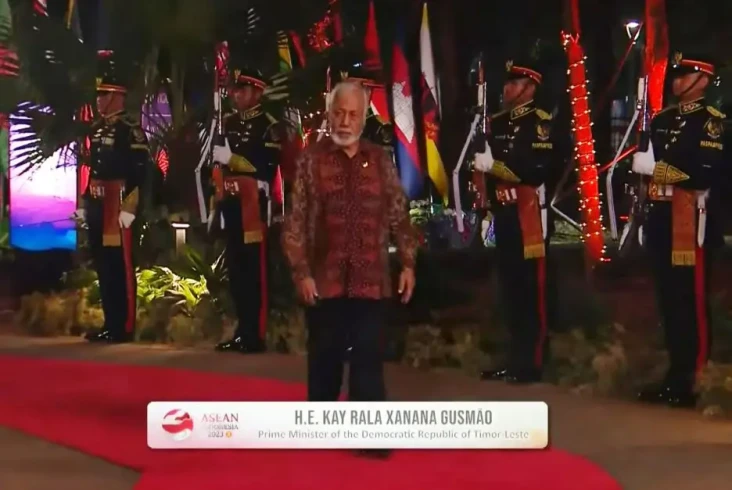 Momen Xanana Gusmao...