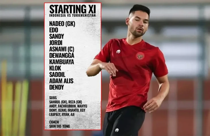 Susunan Pemain Timnas...