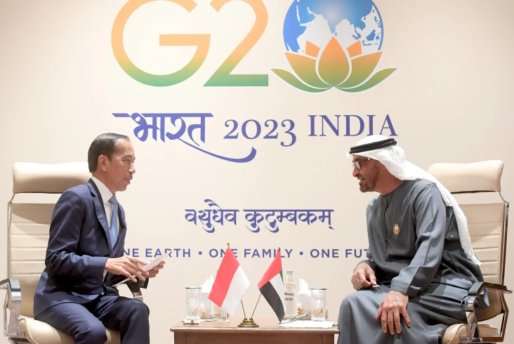 Di Sela KTT G20 India,...