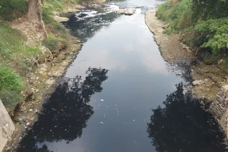 Kondisi Air Sungai Cileungsi...