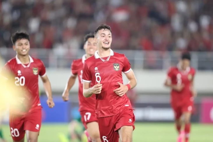 Sejarah! Timnas Indonesia...