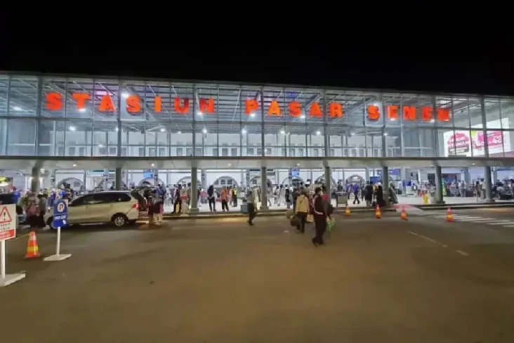 Cara ke Stasiun Pasar...