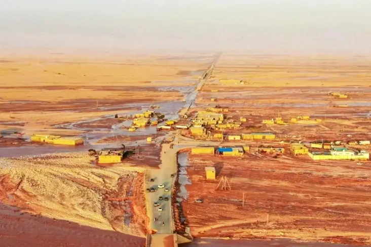 Seperempat Kota Libya...