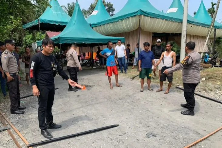 Tragis! Pindahkan Tenda...