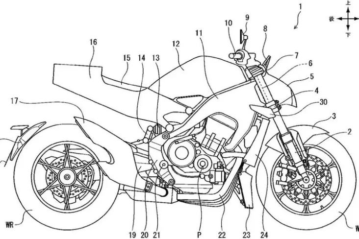 Paten Honda CB750R Bocor!...