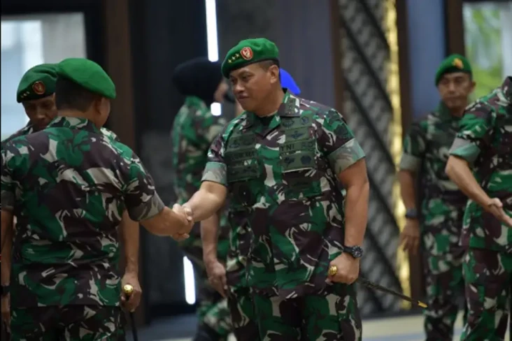 Komandan Pusterad Sejak...