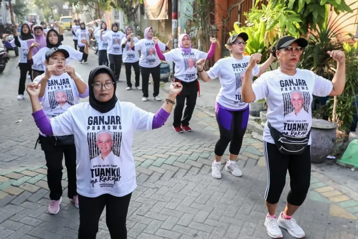 Gelar Senam Bersama,...