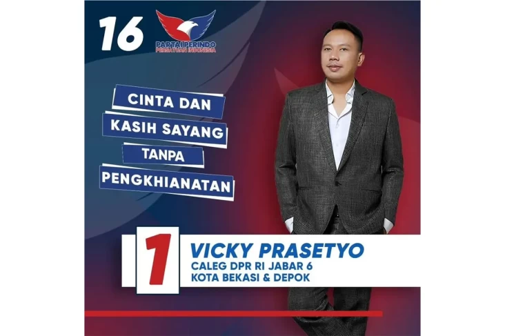 Vicky Prasetyo Caleg...