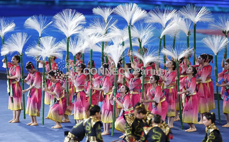 Opening Asian Games...