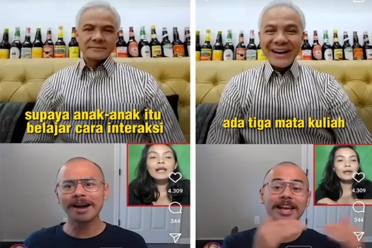 Momen Ganjar Ngobrol...
