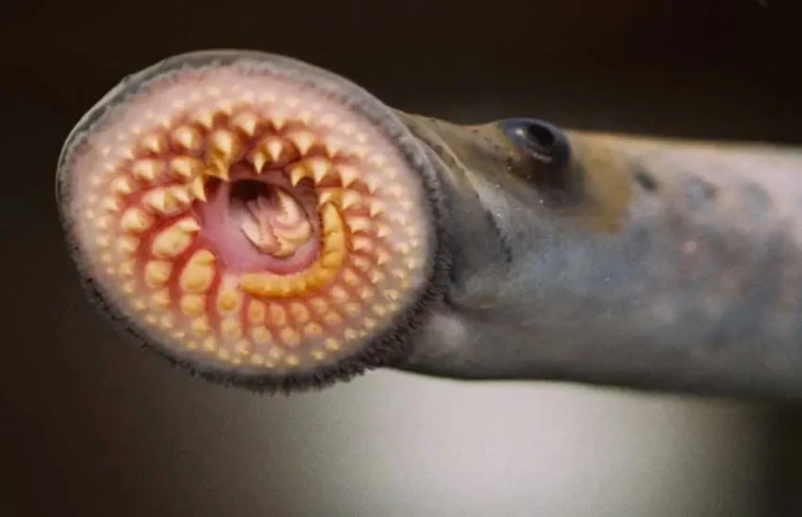 Lamprey Pasifik, Ikan...