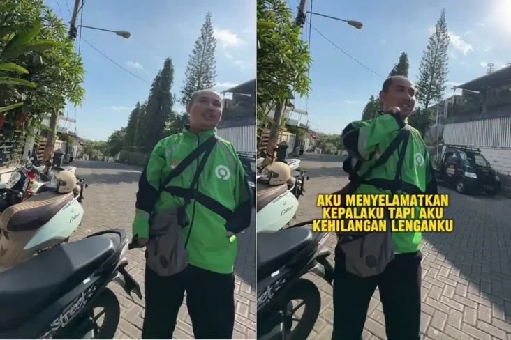 Viral! Driver Ojol Difabel...