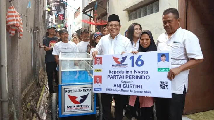 Dapat Bantuan Gerobak...