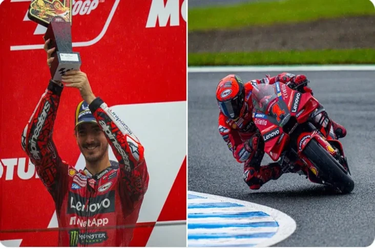 Francesco Bagnaia Girang...